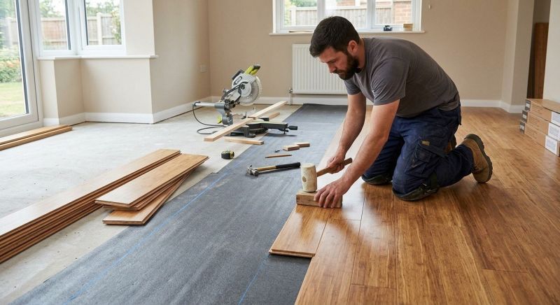 Bamboo Flooring Installation in Powhatan, VA