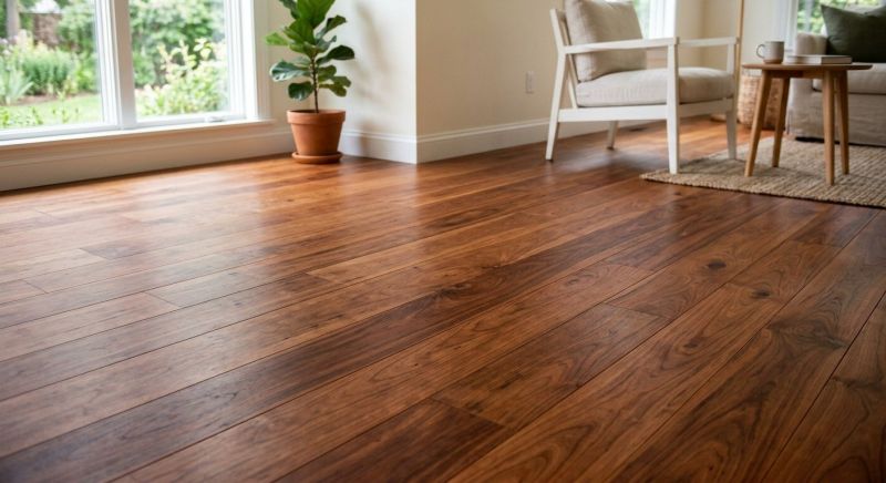 Cherry Floor Installation in Cartersville, VA