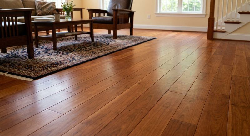 Cherry Floor Installation in Midlothian, VA