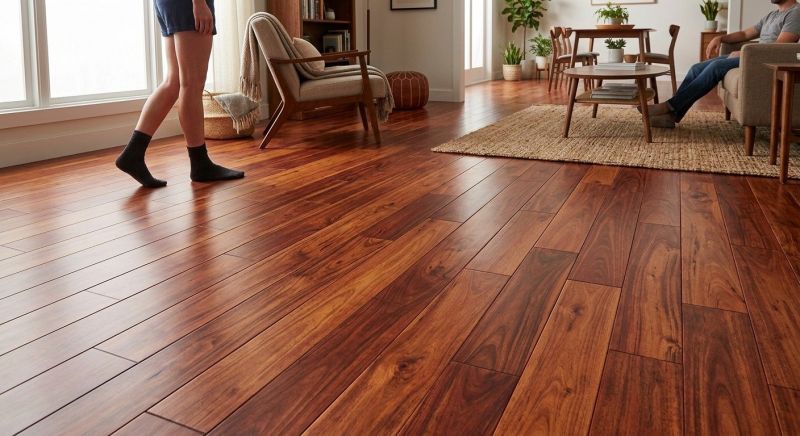 Cherry Floor Installation in Midlothian, VA