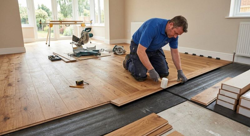 Hardwood Floor Installation in Mineral, VA