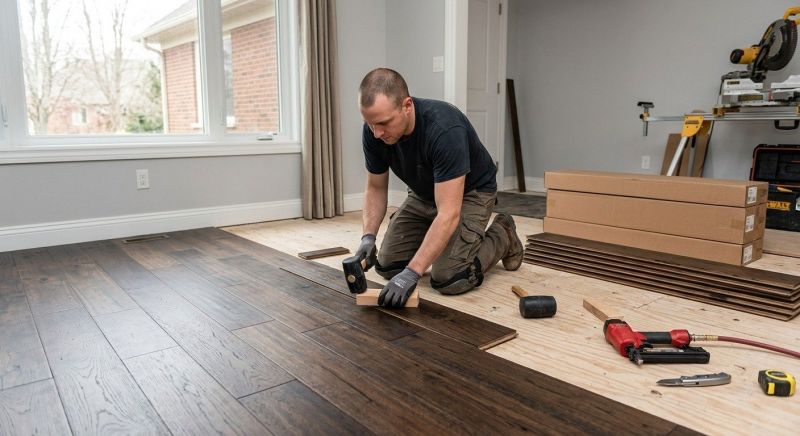 Hardwood Floor Installation in Mineral, VA