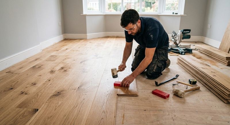 Hardwood Floor Installation in Richmond, VA