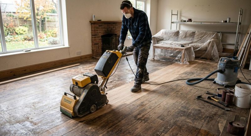 Hardwood Floor Renovation in Powhatan, VA