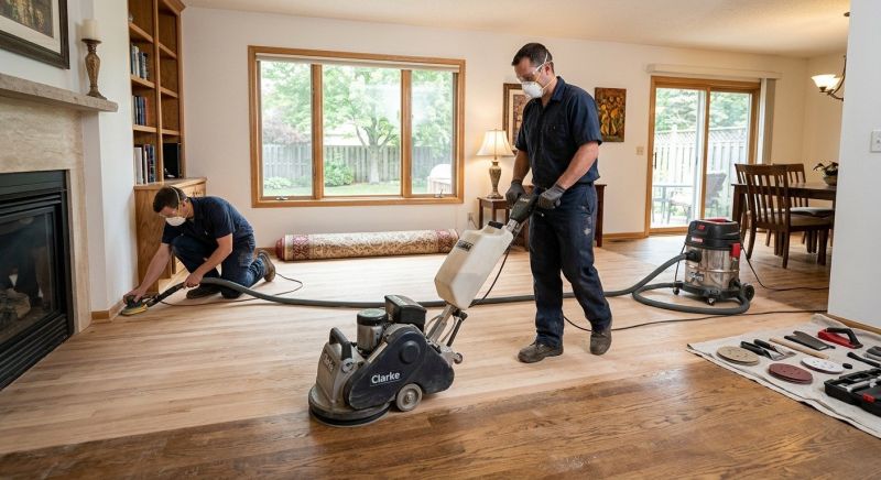 Hardwood Floor Renovation in Powhatan, VA