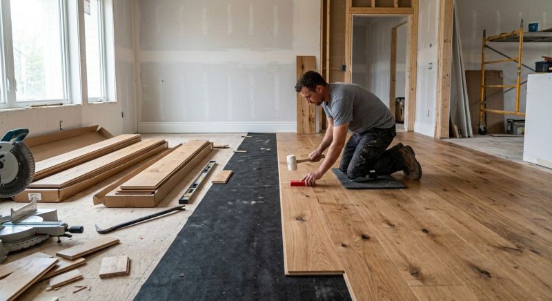 Hardwood Floor Renovation in Powhatan, VA