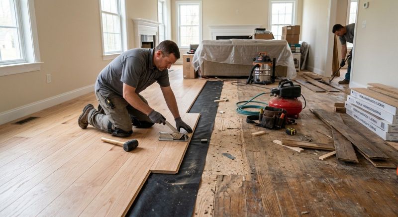 Hardwood Replacement in Richmond, VA