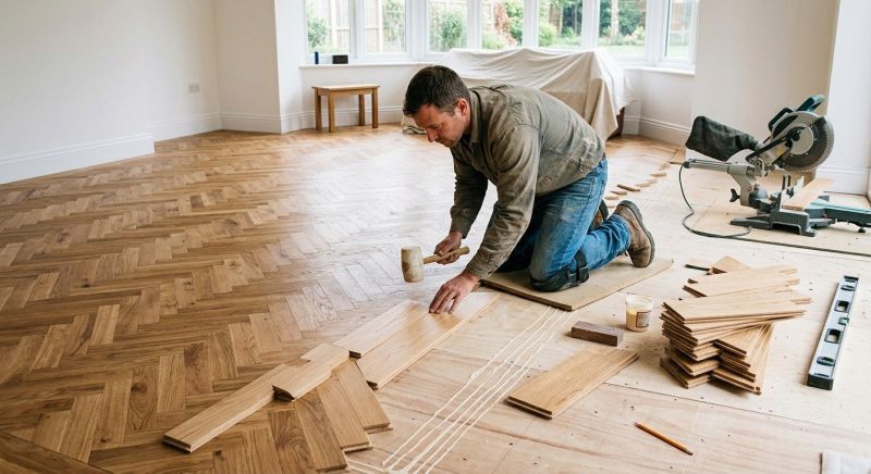 Hickory Floor Installation in Powhatan, VA