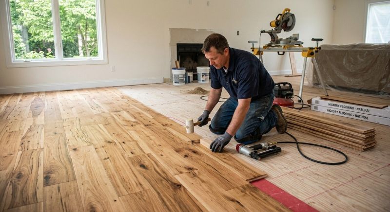 Hickory Floor Installation in Powhatan, VA