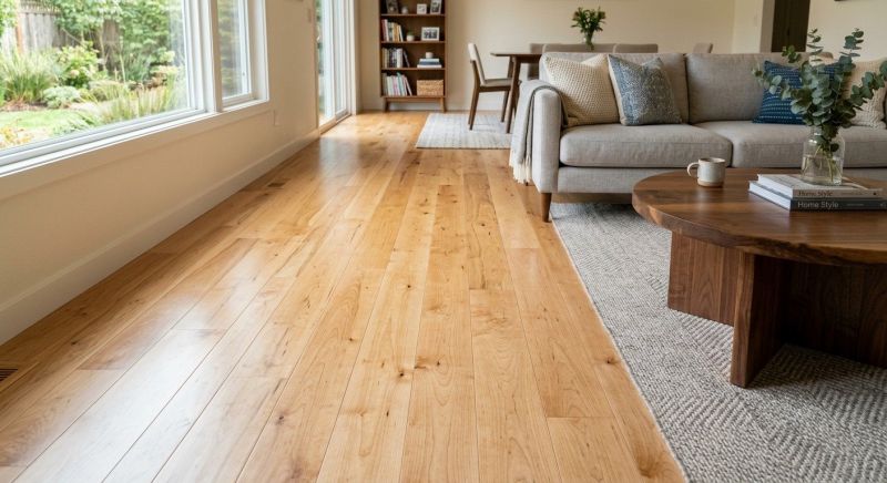 Maple Flooring Installation in Cartersville, VA