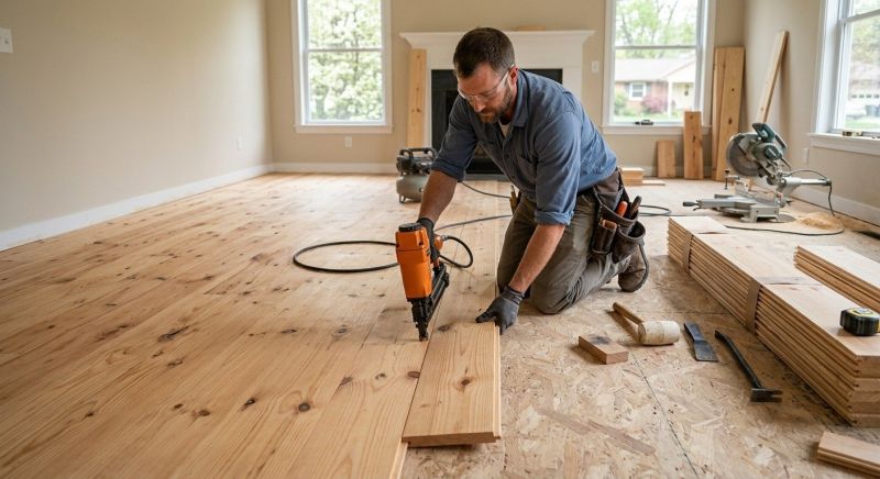 Maple Flooring Installation in Richmond, VA