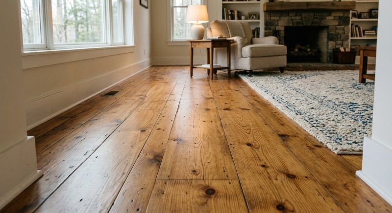 Pine Floor Installation in Powhatan, VA