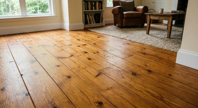 Pine Floor Installation in Powhatan, VA