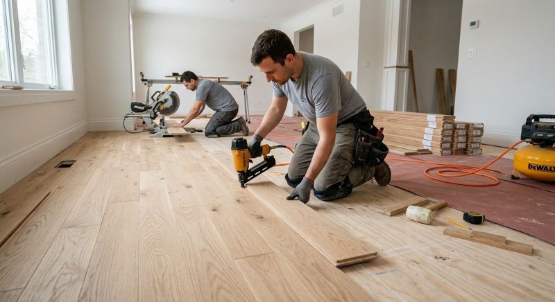 Wood Floor Replacement in Cartersville, VA