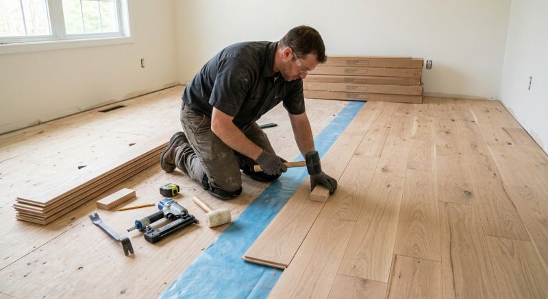 Wood Floor Replacement in Chesterfield, VA