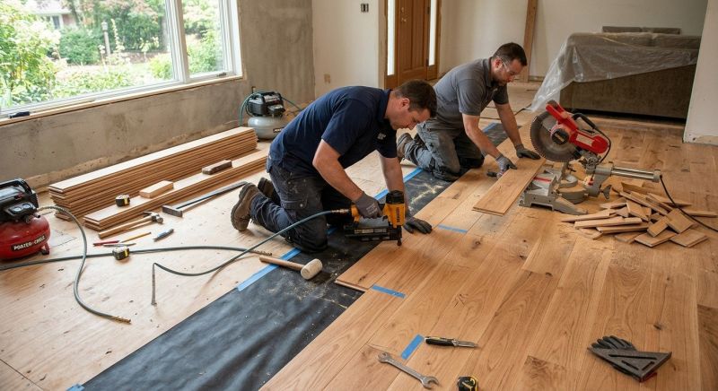 Wood Flooring Installation in Amelia County, VA