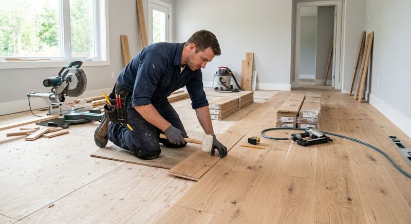 Wood Flooring Installation in Fork Union, VA