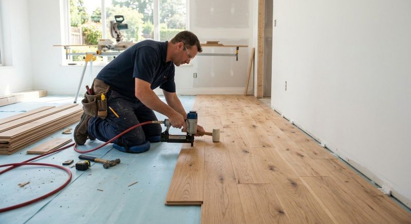 Wood Flooring Installation in Moseley, VA